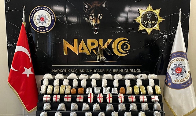 Van'da Büyük Uyuşturucu Operasyonu: 41 Kilo Uyuşturucu Ele Geçirildi, 1 Gözaltı