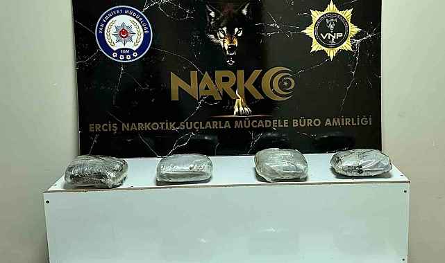 Van'da Büyük Uyuşturucu Operasyonu: 55 Kilogram Madde Ele Geçirildi