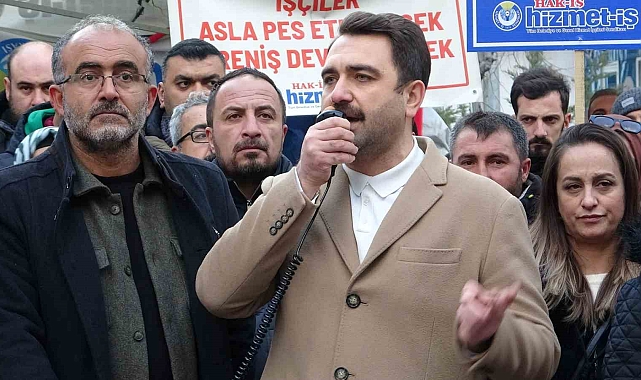Van'da İşten Çıkarılan İşçilere HAK-İŞ'ten Tam Destek