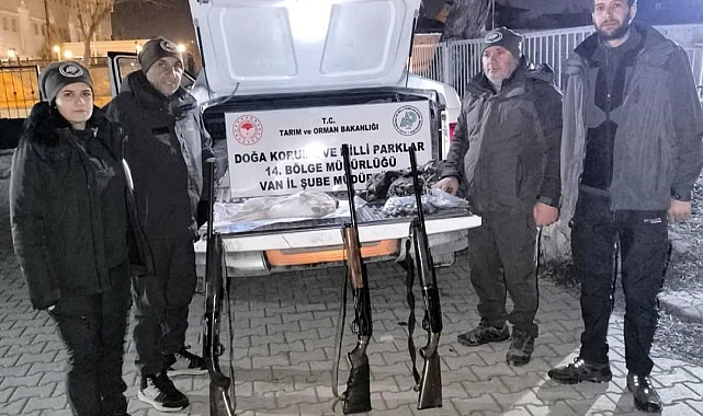 Van'da Yasa Dışı Avlanmaya Sıkı Mücadele: 6 Kişiye Ağır Ceza