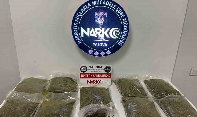 Yalova'da Büyük Uyuşturucu Operasyonu: 9 Kilo Sentetik Kannabinoid Ele Geçirildi, 2 Gözaltı