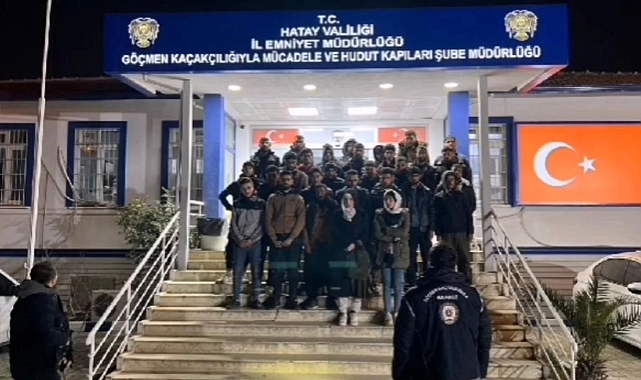 31 kaçak göçmen yakalandı