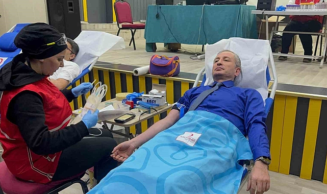 Ağrı'da "Bir Damla Kan, Bin Can" Projesi ile Depremzedeler İçin Kan Bağışı Kampanyası