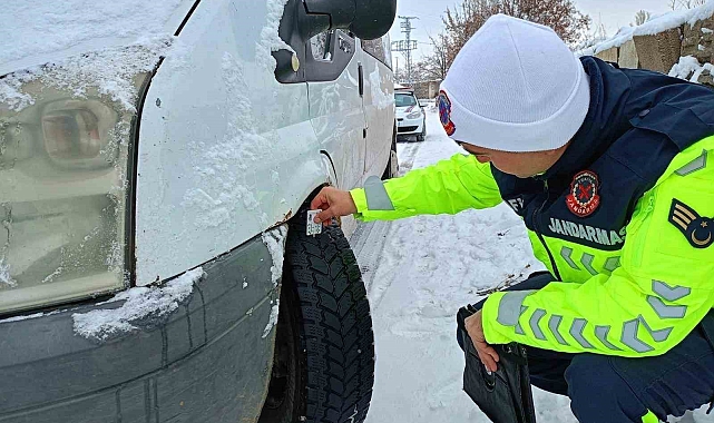 Ağrı'da Jandarmadan Trafik Denetimi: 16 Araç Trafikten Men Edildi