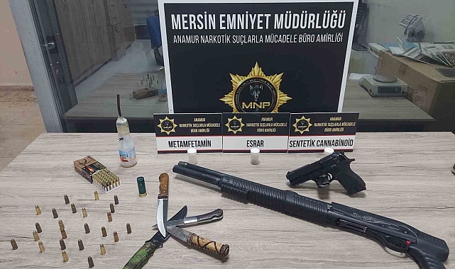Anamur'da Uyuşturucu Operasyonu: 2 Şüpheli Yakalandı