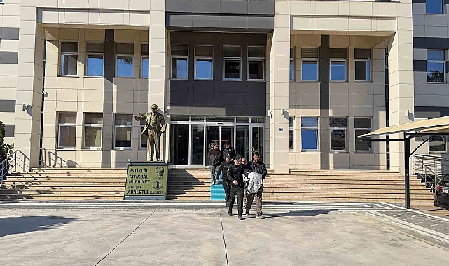 Antalya'da Palet Hırsızları Tutuklandı