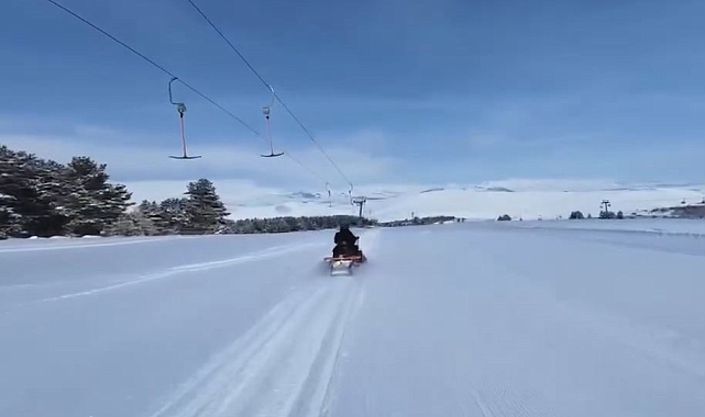 Ardahan'da Kar Yağışı Gecikince Kayak Sezonu da Gecikti