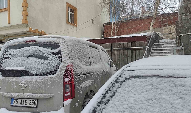 Ardahan'da Kar Yağışı ve Soğuk Hava Hayatı Olumsuz Etkiledi