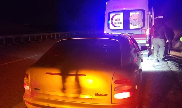 Aydın-Denizli Otoyolunda Rahatsızlanan Yolcuya Jandarma Yardımı