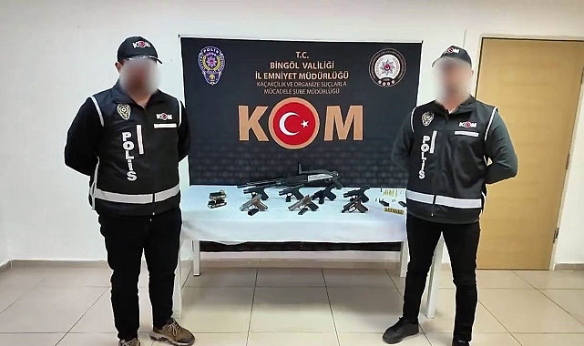 Bingöl'de Silah Kaçakçılığı Operasyonu: 4 Tutuklama