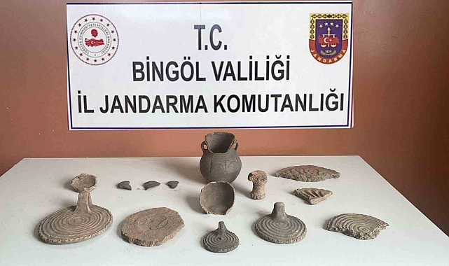 Bingöl'de Tarihi Eser Kaçakçılığı Operasyonu: 4 Şüpheli Yakalandı