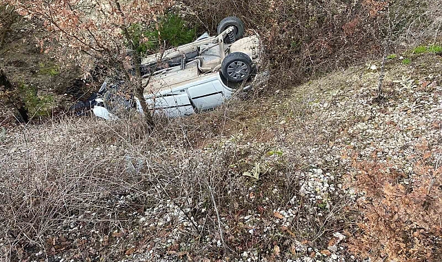 Çameli'de Otomobil Uçurumdan Yuvarlandı: 1'i Ağır 3 Yaralı
