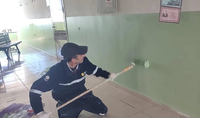 Çıldır'da Okullar Ara Tatile Hazır Hale Getirildi