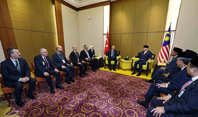Erdoğan, Perak Sultanı Nazrın Şah ile görüştü