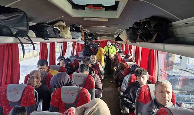Erzurum'da araç ve yolculara yönelik denetim çalışmaları yoğunlaştı