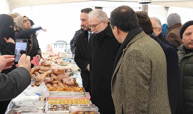 Erzurum'da Depremzedeler Yararına Hayır Çarşısı