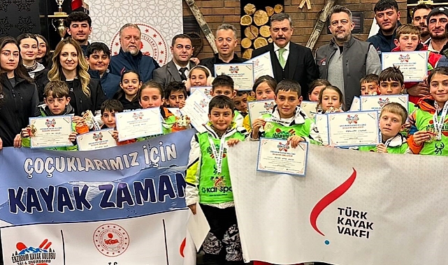 Erzurum'da "Kar Taneleri" Projesiyle 550 Çocuk İlk Kez Kayak Yaptı