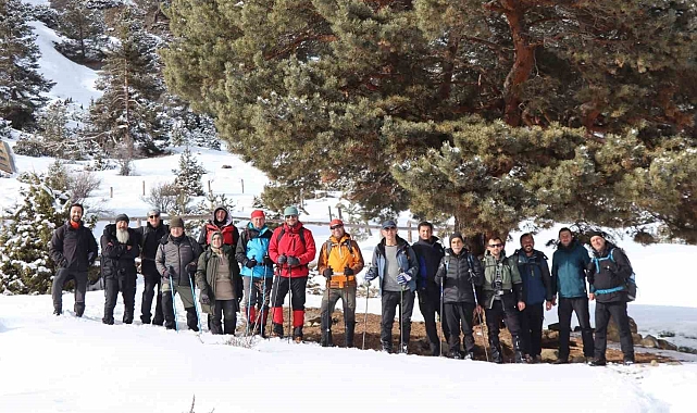Erzurum'da Yıl Boyunca Doğa Yürüyüşleri Devam Ediyor