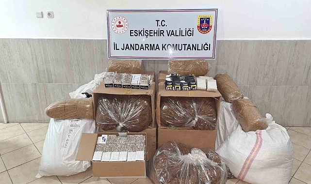 Eskişehir'de Kaçak Tütün Operasyonu: 365 Kilogram Tütün Ele Geçirildi