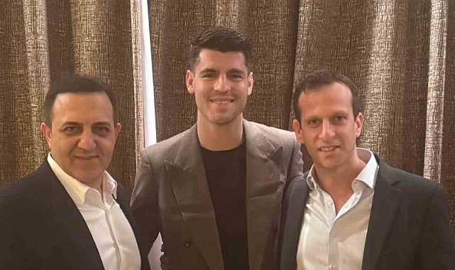 Galatasaray, Alvaro Morata'yı açıkladı