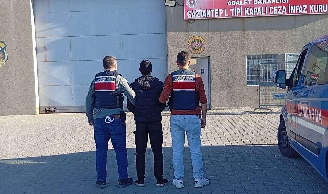 Gaziantep'te Hırsızlık Hükümlüsü Yakalandı