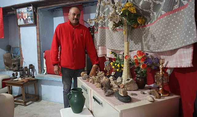 Hataylı Çoban Mehmet Kızgın'ın Taş Koleksiyonu: Doğayla İç İçe Bir Yaşamın İzleri