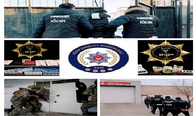 Iğdır'da Narkotik Operasyonları: Ocak Ayı Bilançosu