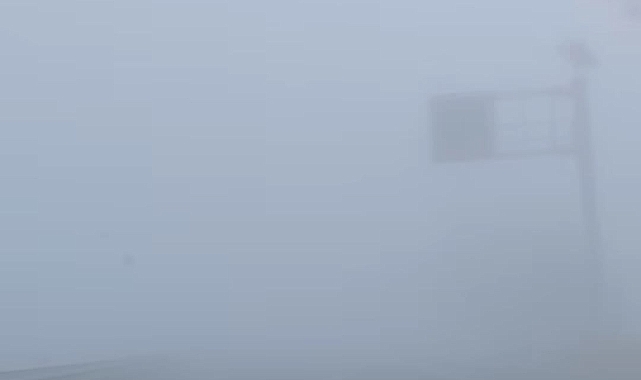 Iğdır'da Yoğun Sis Sürücülere Zor Anlar Yaşattı