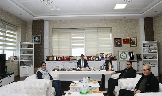 İŞKUR Müdürü Cantimur'dan Rektör Alma'ya Ziyaret: Gençlerin Kariyer Planlamasına Destek