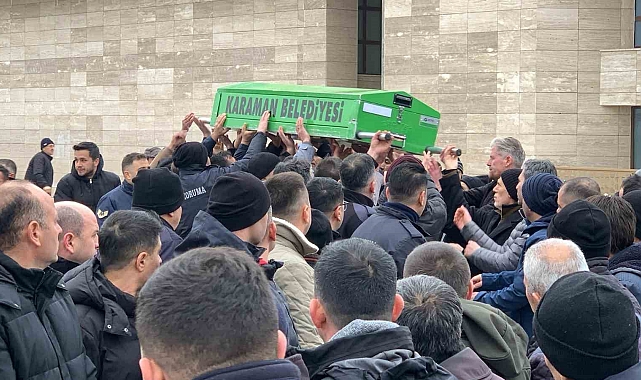 Karaman'da nefes borusuna leblebi kaçarak ölen bebek için son görev