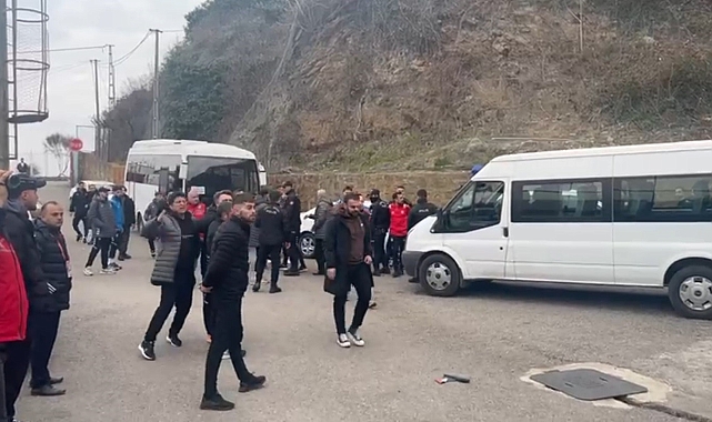 Kars 36 Spor'a Trabzon'da Taraftar Saldırısı