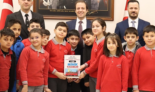 Minik Kalemlerden Büyük İşler: Alacalı İlkokul Öğrencilerinden Hikaye Kitabı