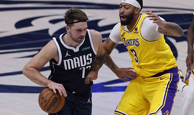 NBA'de Lakers, Luka Doncic'i kadrosuna kattı, Anthony Davis'i Dallas'a gönderdi
