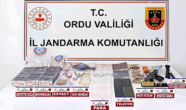 Ordu'da Uyuşturucu Operasyonu: 5 Tutuklama