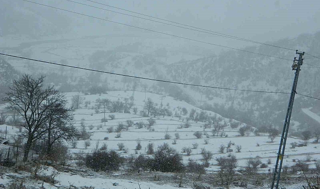 Posof'ta Kar Yağışı Etkili Olmaya Başladı