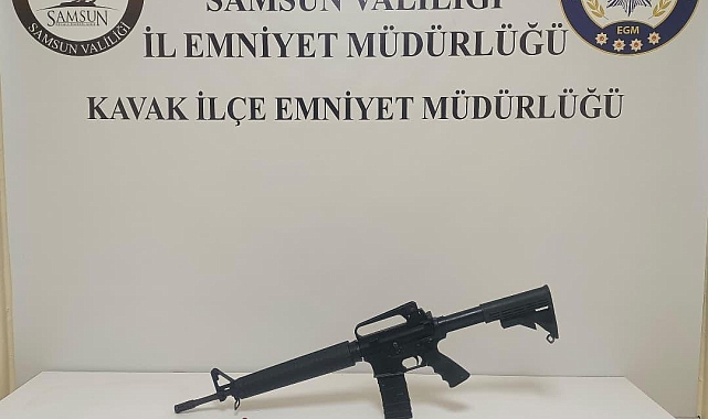 Samsun'da Asker Eğlencesinde Tüfekle Havaya Ateş Açan Şahıs Yakalandı