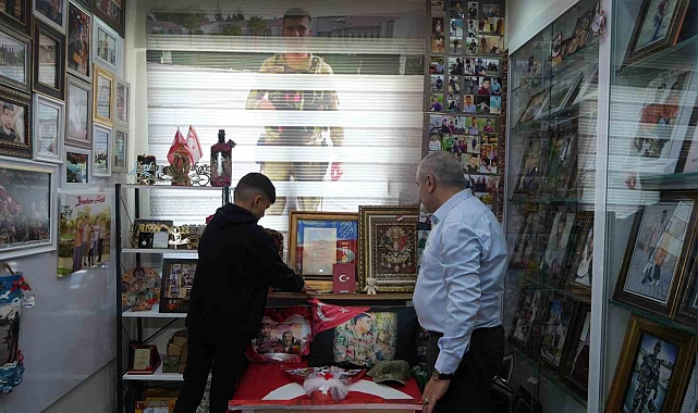 Şehit Piyade Uzman Onbaşı İbrahim Halil Açıkgöz'ün Anısı Yaşayan Bir Miras: Evinde Özel Oda