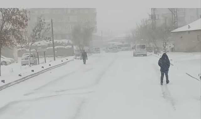 Sibirya Soğukları Van'ı Esir Aldı: Özalp'te Termometreler -24'ü Gördü, Okullar Tatil Edildi