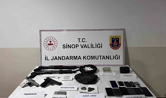 Sinop'ta Jandarmadan Uyuşturucu Operasyonu: 2 Şüpheli Yakalandı