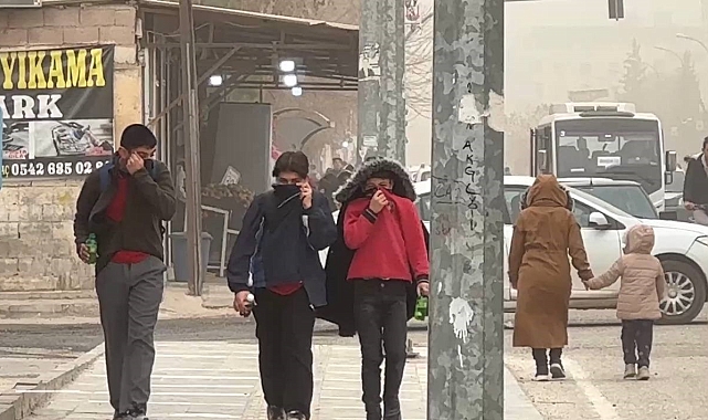 Suriye'den Gelen Toz Bulutu Şanlıurfa'yı Esir Aldı
