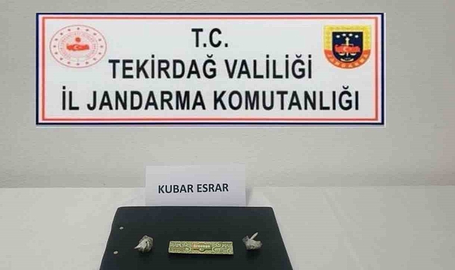 Tekirdağ'da Jandarmadan Silah ve Uyuşturucu Operasyonları