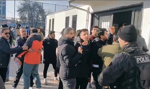 Van'da BAL Maçı Sonrası Olaylar Çıktı