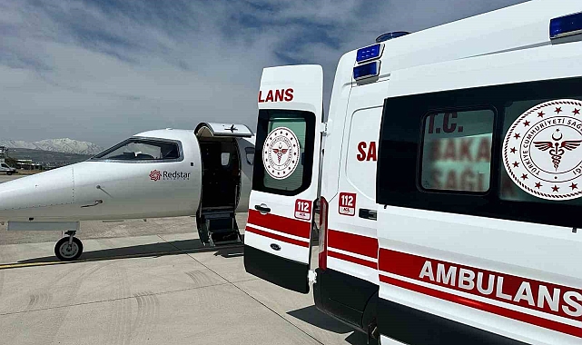 Van'da Beyin Kanaması Geçiren Hasta, Ambulans Uçakla Ankara'ya Nakledildi