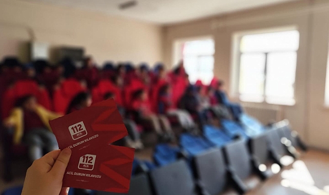 Minik Kalplere 112 Bilinci Aşılandı: Iğdır'da Öğrencilere Farkındalık Eğitimi