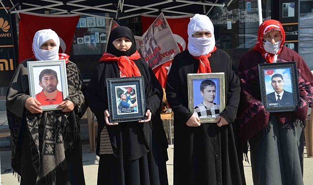 Muş'ta Evlat Nöbeti Soğuk Havaya Rağmen Devam Ediyor: Anneler Kararlı