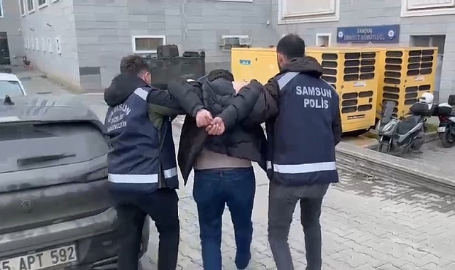 Samsun'da 19 Suçtan Aranan ve 32 Yıl Hapis Cezası Bulunan Şahıs Yakalandı
