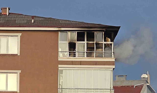 Yozgat'ta 17. Katta Korkutan Yangın: İtfaiye Hızlı Müdahale Etti