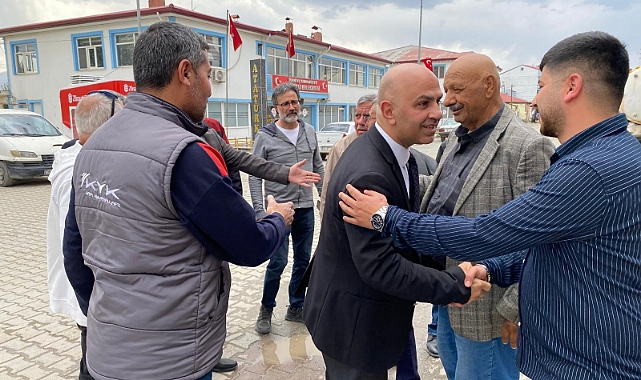 AK Parti Iğdır Merkez İlçe Başkanı Engin ve Yönetimi Melekli Belde Teşkilatını Ziyaret Etti
