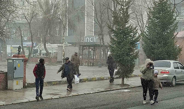 Ardahan'da Bahar Yerine Kar Sürprizi