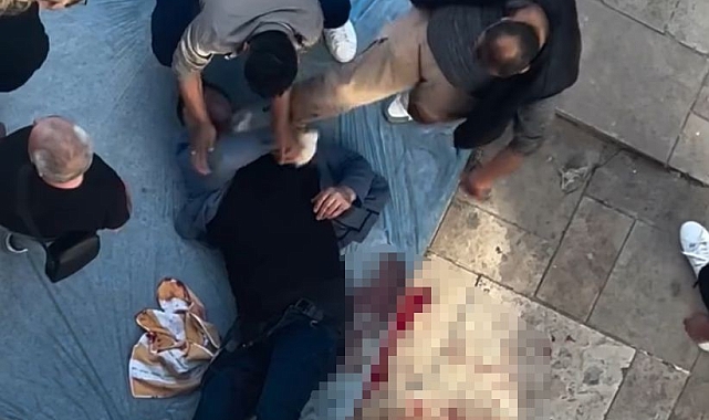 Denizli'de Kan Donduran Kavga: Emekli Polis İş Yeri Sahibini Vurdu, Kaçarken Sırtından Bıçaklandı, Yerdeki Yaralıya Tekme Attı